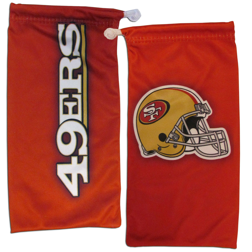 San Francisco 49ers Wrap Sunglasses with Microfiber Bag (NFL)