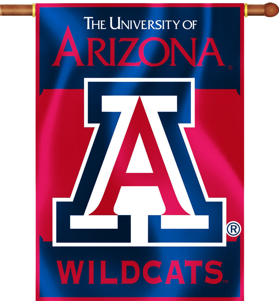 Arizona Wildcats 28" x 40" Two Sided House Banner NCAA