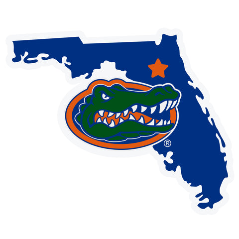 Florida Gators Home State Magnet (NCAA) Florida Shape