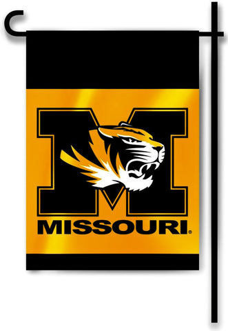 Missouri Tigers 13" x 18" Two Sided Garden Flag NCAA