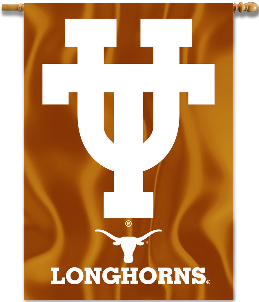 Texas Longhorns 28" x 40" Two Sided House Banner ("UT") NCAA