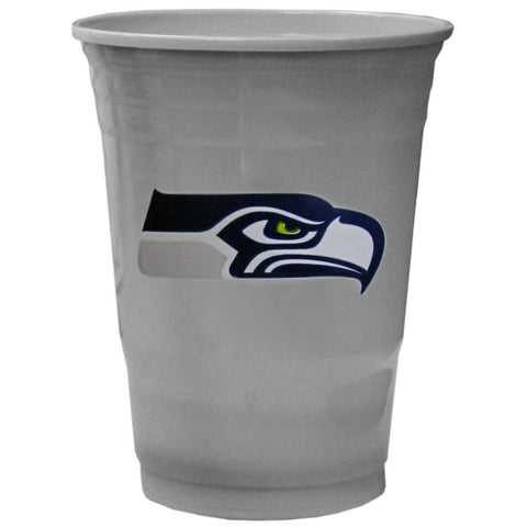 Seattle Seahawks 18 count 18 oz Disposable Plastic Cups (NFL)