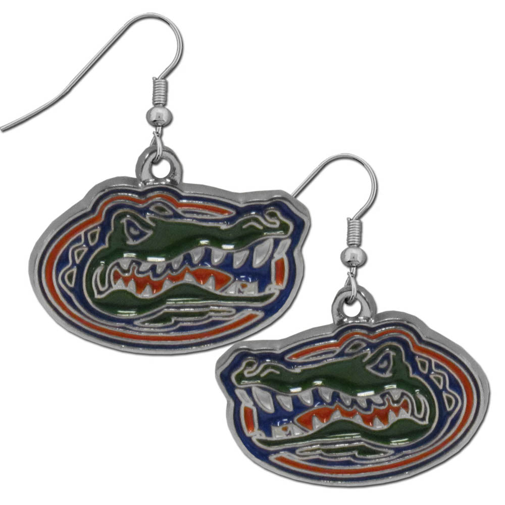 Florida Gators Dangle Earrings (Chrome) NCAA