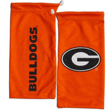 Georgia Bulldogs Wrap Sunglasses with Microfiber Bag (NCAA)