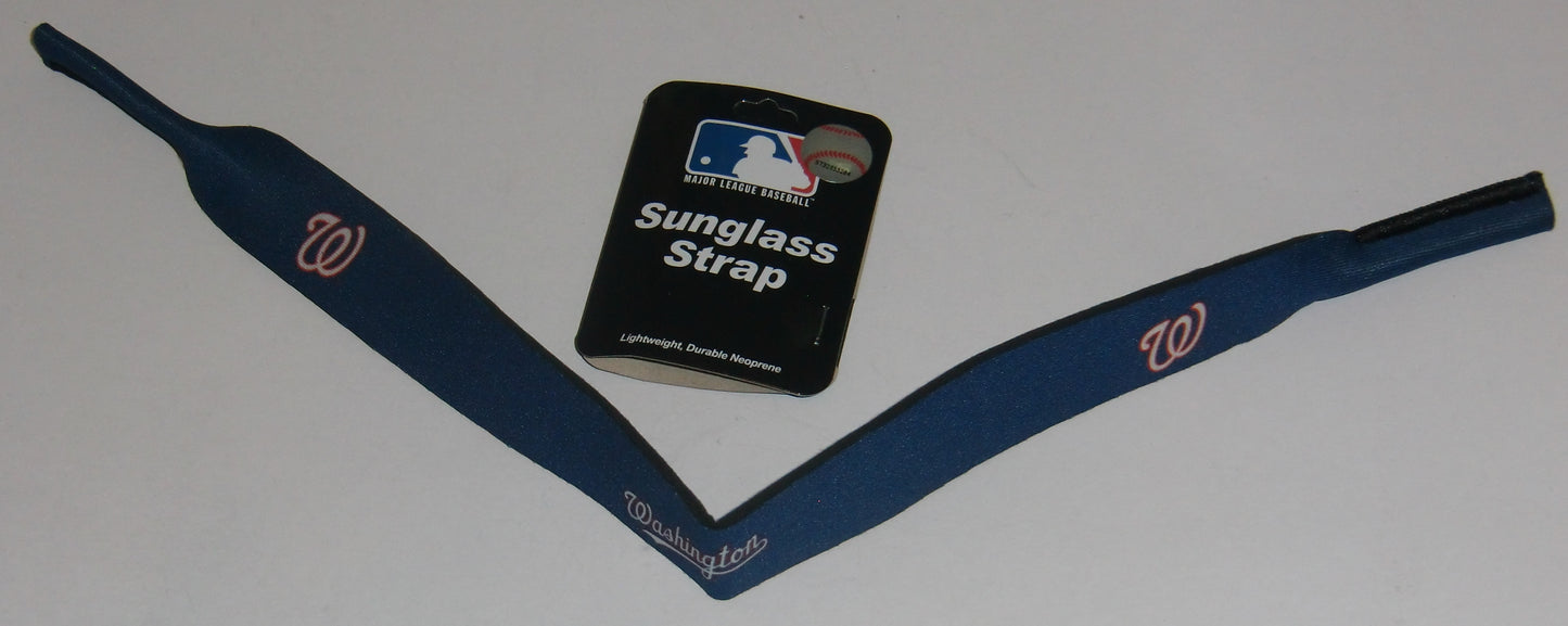 Washington Nationals 16" Neoprene Sunglasses Strap MLB Licensed