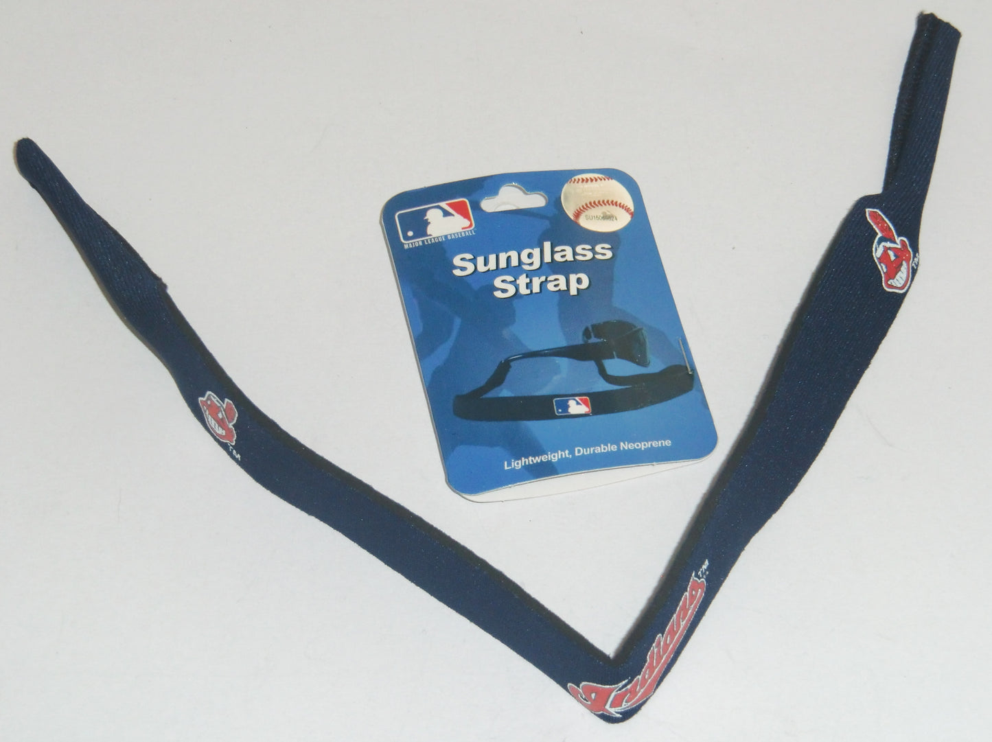 Cleveland Indians 16" Neoprene Sunglasses Strap MLB Licensed
