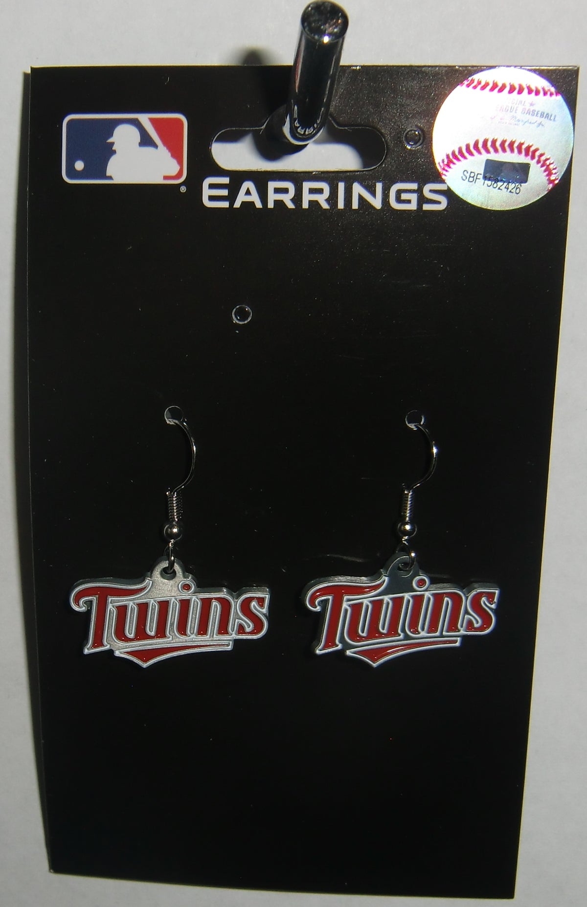 Minnesota Twins Dangle Earrings (Zinc) MLB Baseball