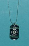 Seattle Mariners Metal Tag Necklace MLB Licensed Baseball