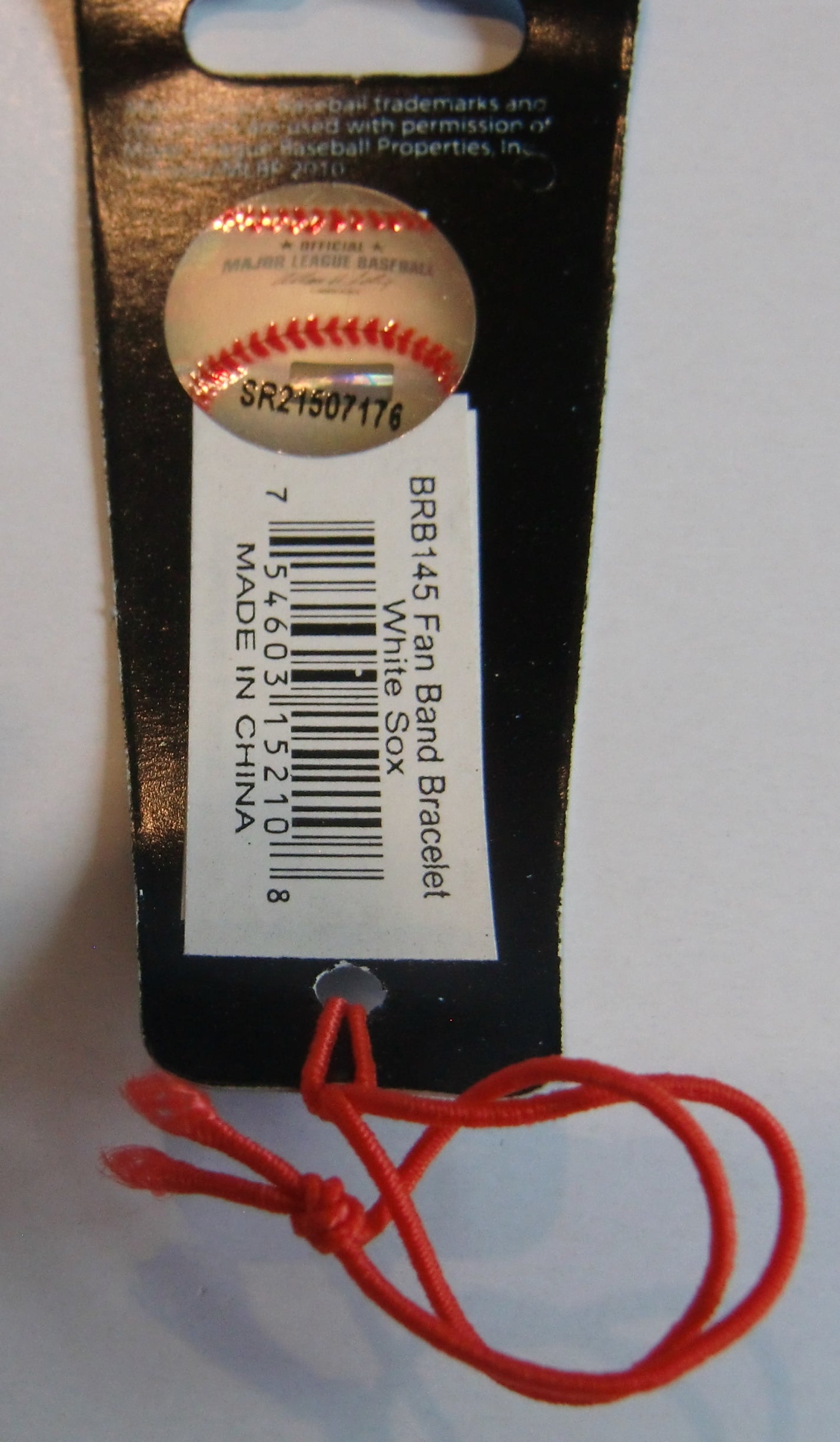 Chicago White Sox Fan Band Bracelet MLB Licensed Baseball