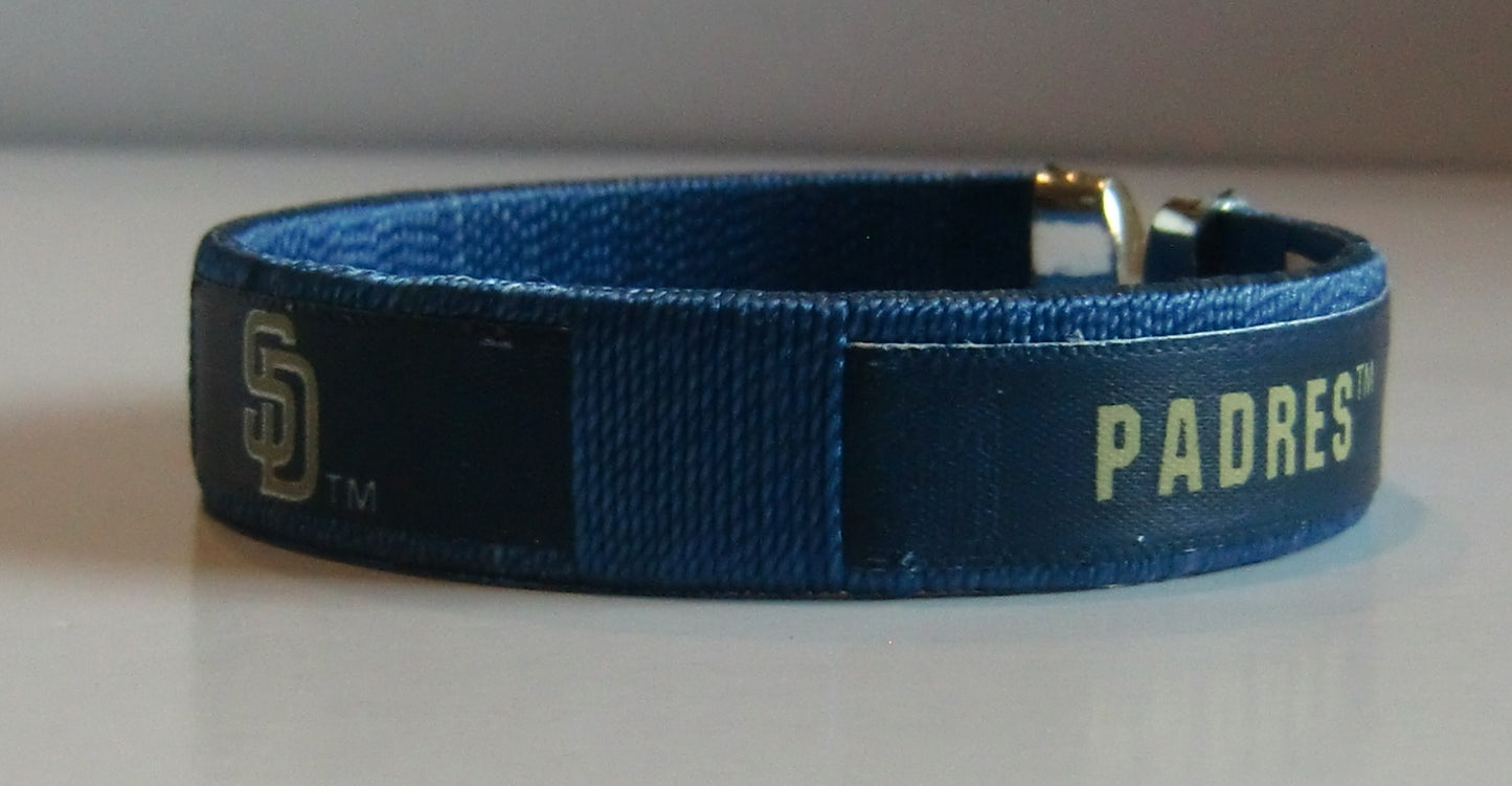 San Diego Padres Fan Band Bracelet MLB Licensed Baseball