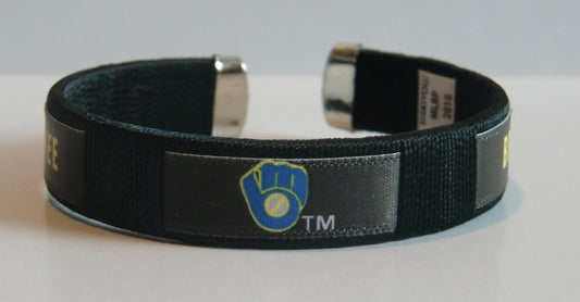 Milwaukee Brewers Fan Band Bracelet MLB Licensed Baseball