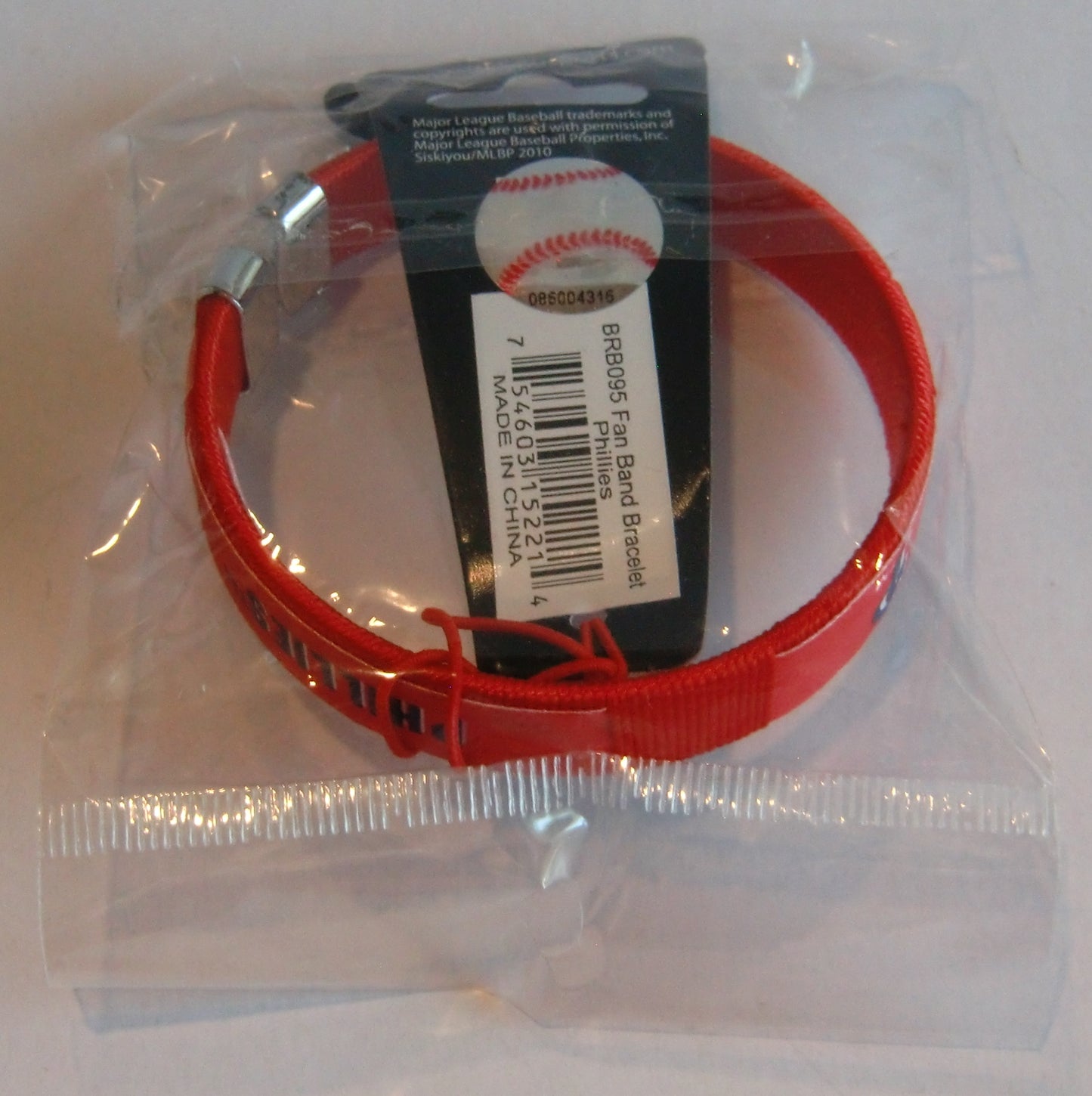 Philadelphia Phillies Fan Band Bracelet MLB Licensed Baseball