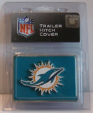 Miami Dolphins Metal Hitch Cover (NFL) (Class II and Class III)