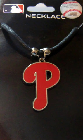 Philadelphia Phillies Cord Necklace (MLB Baseball) Licensed