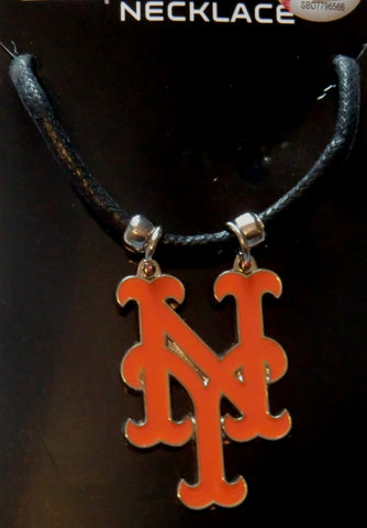 New York Mets Cord Necklace (MLB Baseball) Licensed