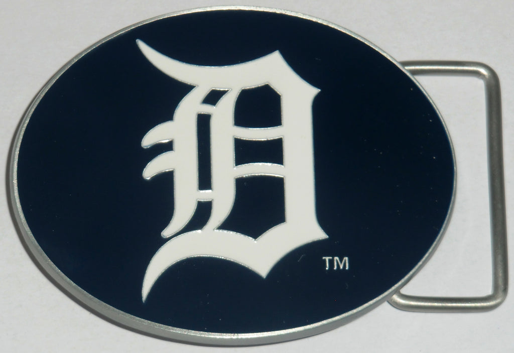 Detroit Tigers Team Logo Belt Buckle (MLB Baseball) Licensed