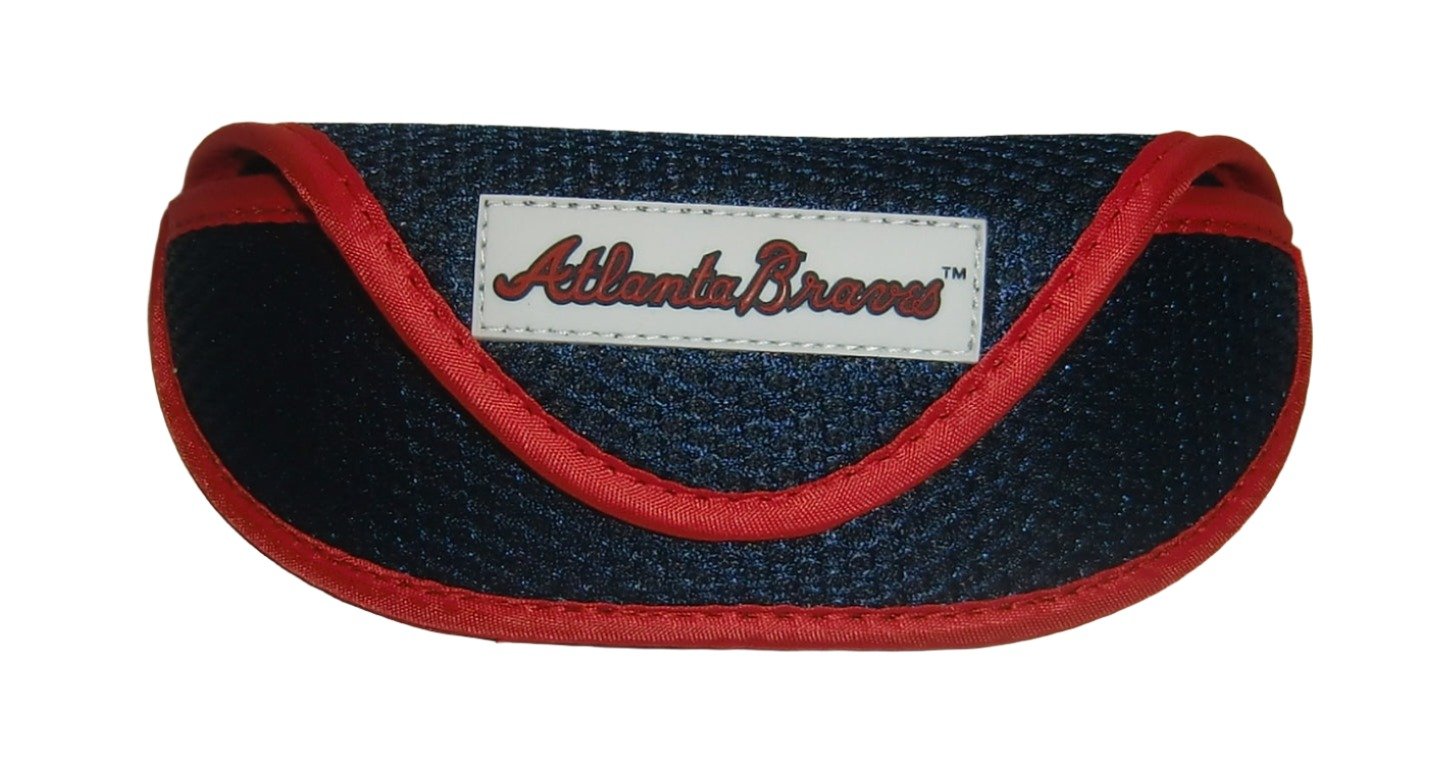 Atlanta Braves Soft Glasses / Readers Case (MLB Baseball)