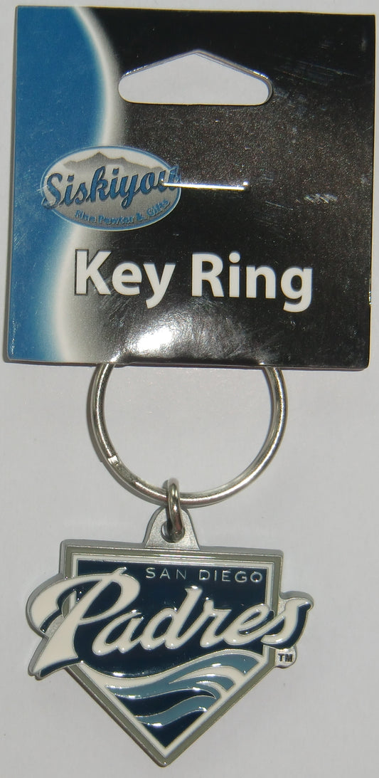 San Diego Padres 3-D Metal Key Chain MLB Licensed Baseball