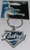San Diego Padres 3-D Metal Key Chain MLB Licensed Baseball