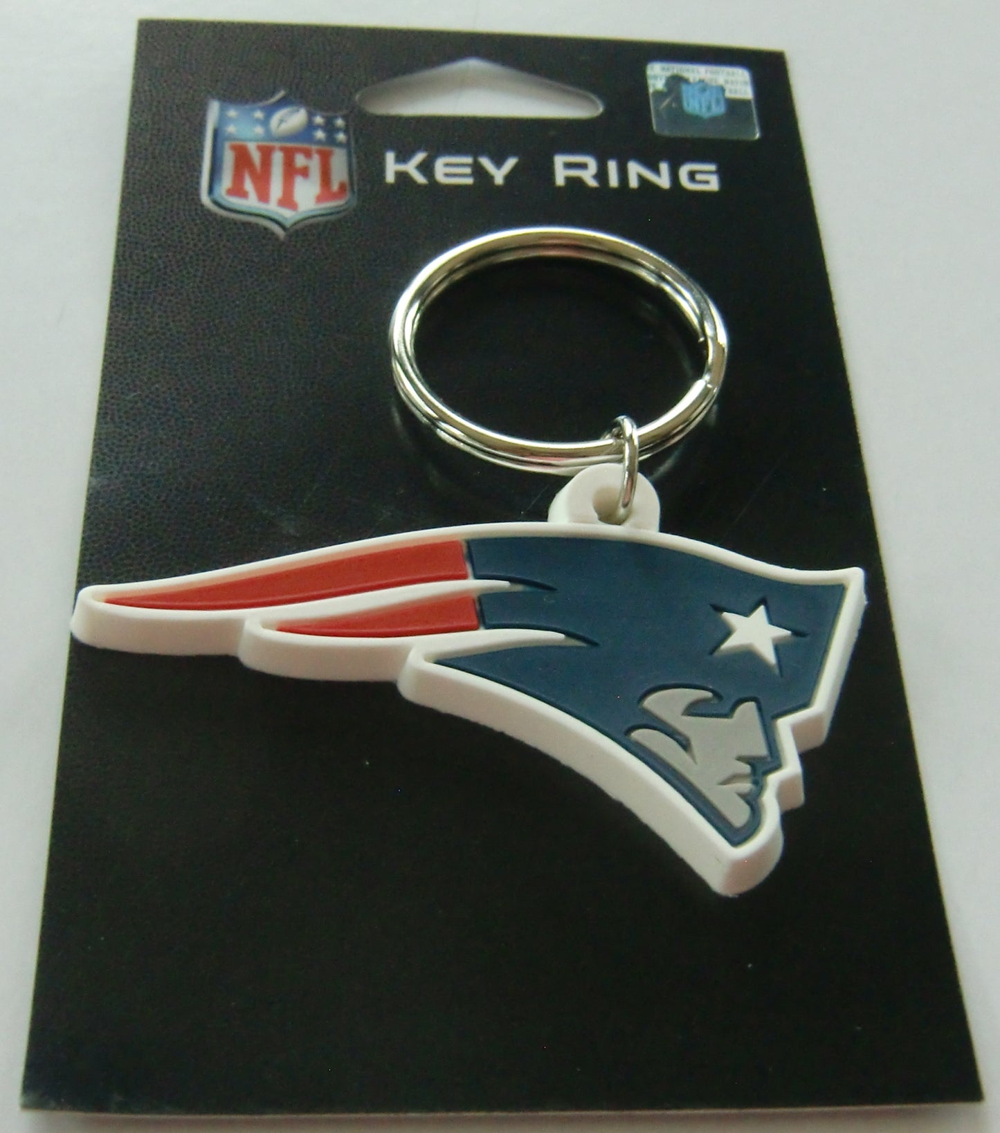 New England Patriots Logo Flexi Key Chain NFL Licensed Football