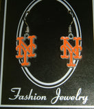 New York Mets Dangle Earrings (zinc) MLB Baseball Licensed Jewelry