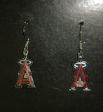 Los Angeles Angels Dangle Earrings (Chrome) MLB Jewelry