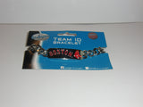 Boston Red Sox Heavy Duty Metal Link Team ID Bracelet MLB Licensed