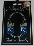 Kansas City Royals Dangle Earrings (Zinc) MLB Baseball