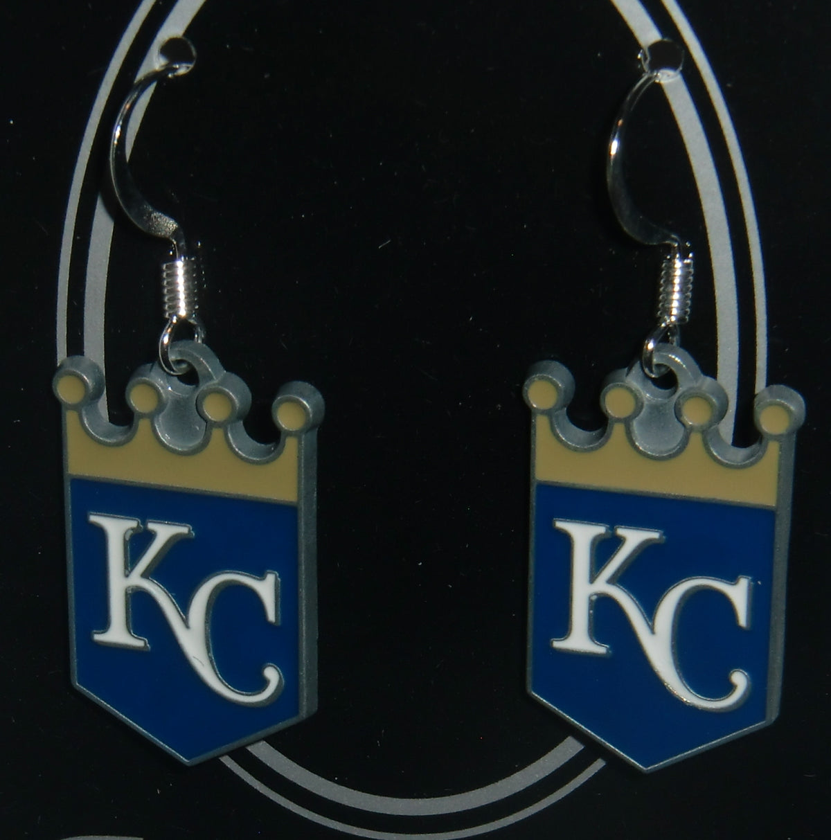 Kansas City Royals Dangle Earrings (Zinc) MLB Baseball