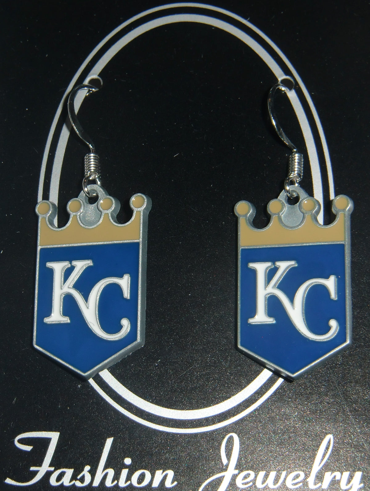 Kansas City Royals Dangle Earrings (Zinc) MLB Baseball