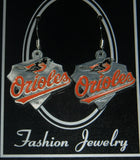 Baltimore Orioles Dangle Earrings Licensed MLB Baseball Jewelry