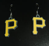 Pittsburgh Pirates Dangle Earrings (Zinc) MLB Baseball