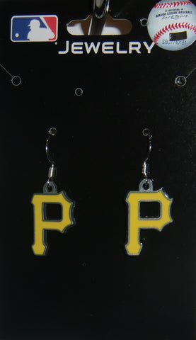 Pittsburgh Pirates Dangle Earrings (Zinc) MLB Baseball