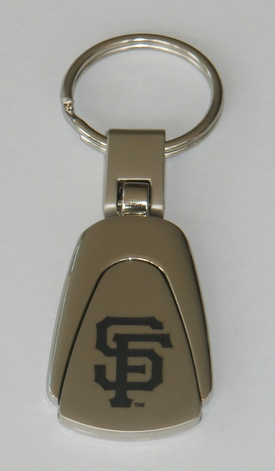 San Francisco Giants Brushed Metal Key Chain Etched Team Logo MLB Baseball