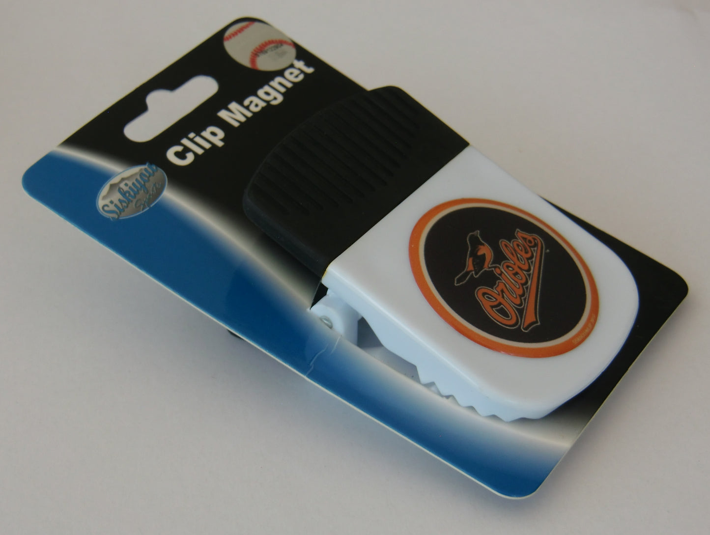 Baltimore Orioles 2" Chip Paper Clip Team Name Magnet MLB Baseball