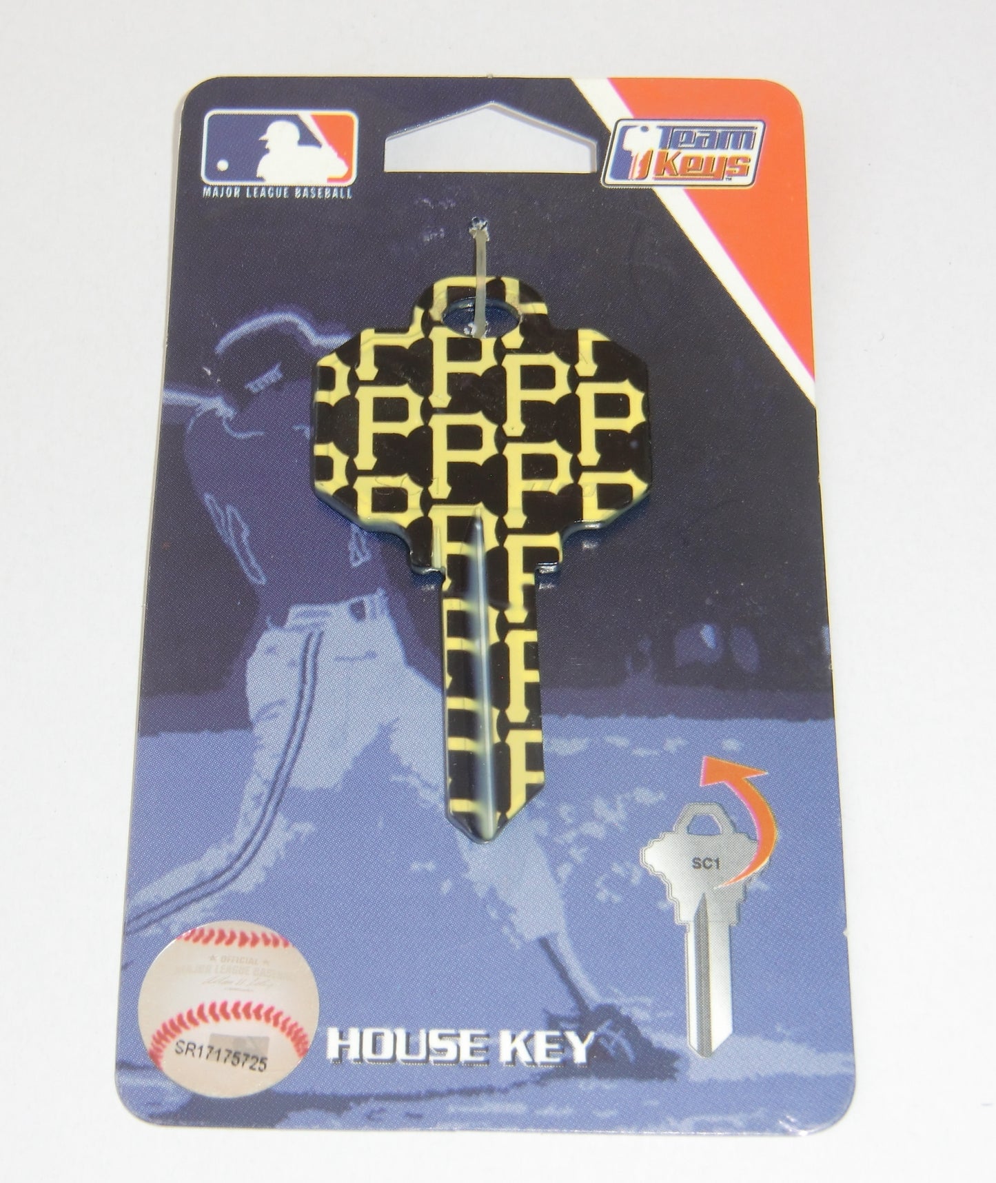 Pittsburgh Pirates ILCO SC-1 Team Metal House Key MLB Baseball