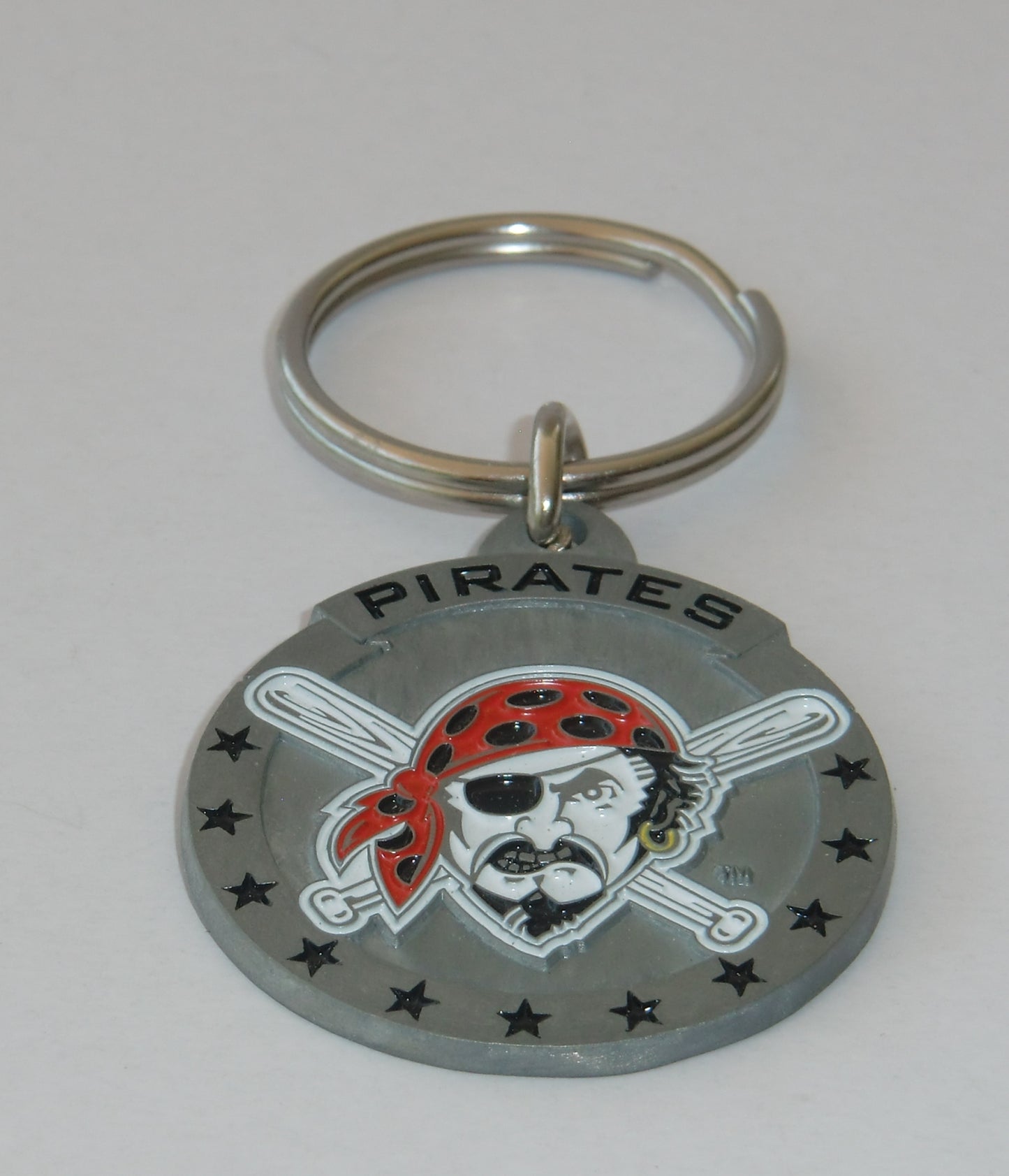 Pittsburgh Pirates 3-D Logo Metal Key Chain MLB Licensed Baseball