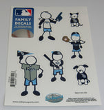 Tampa Bay Rays Outdoor Rated Vinyl Family Decals MLB Baseball
