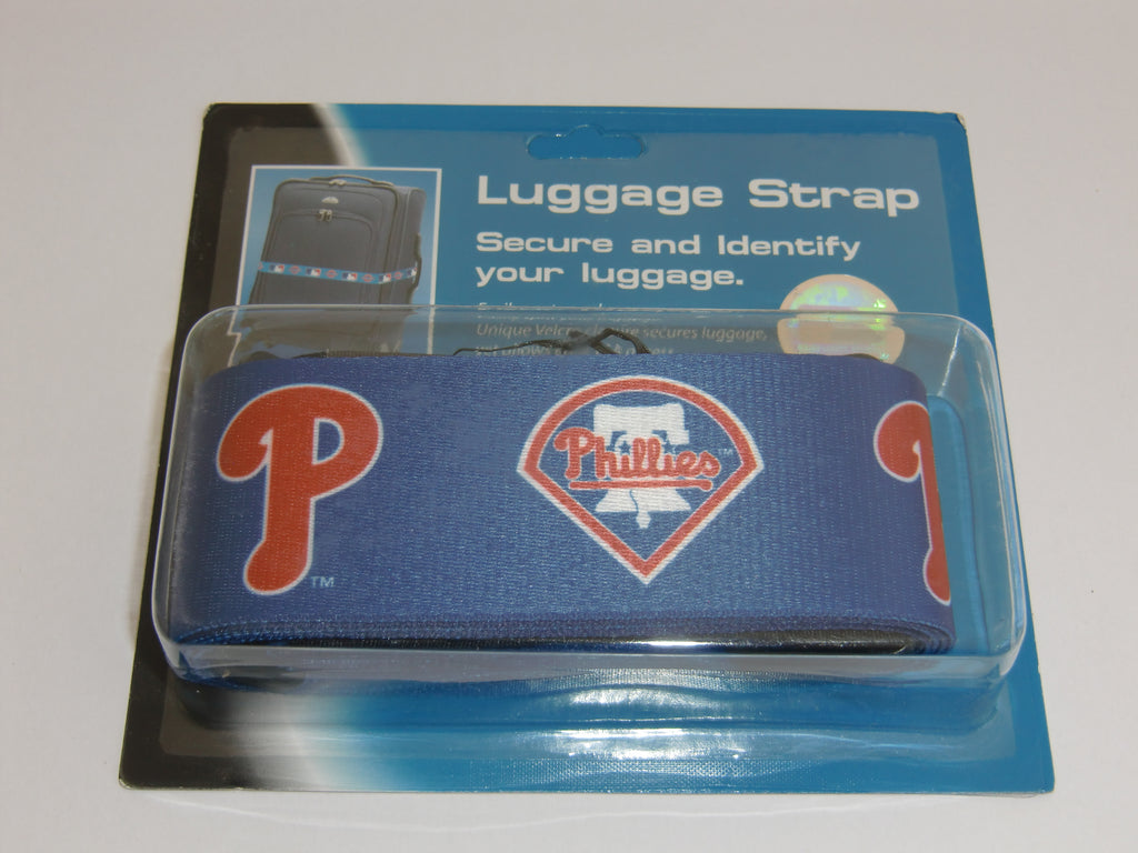 Philadelphia Phillies Secure & Identify Luggage Strap MLB Baseball