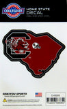 South Carolina Gamecocks Home State Vinyl Auto Decal (NCAA) Football