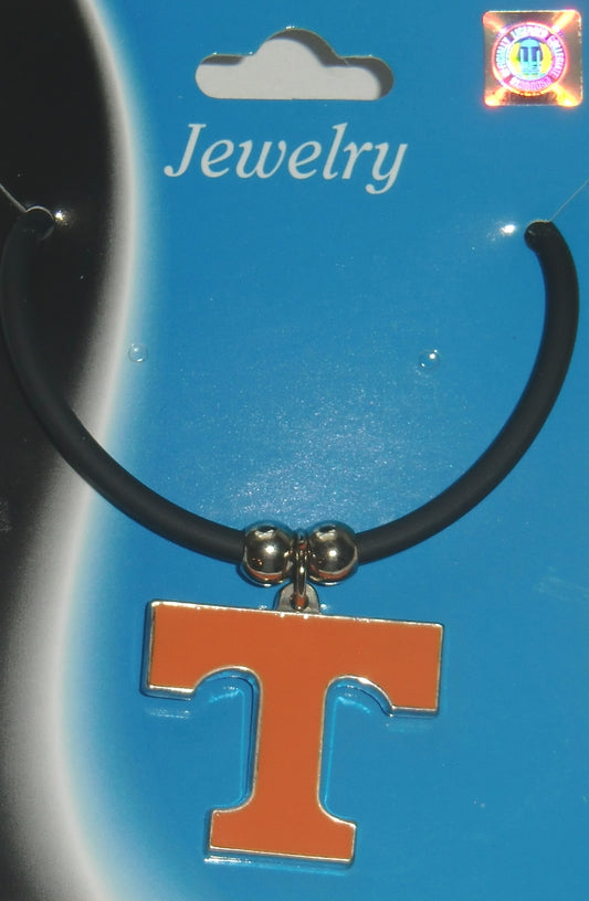 Tennessee Volunteers Rubber Cord Necklace (NCAA)