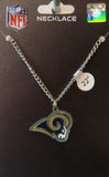 Los Angeles Rams 22" Chain Necklace with Metal Team Logo Charm NFL