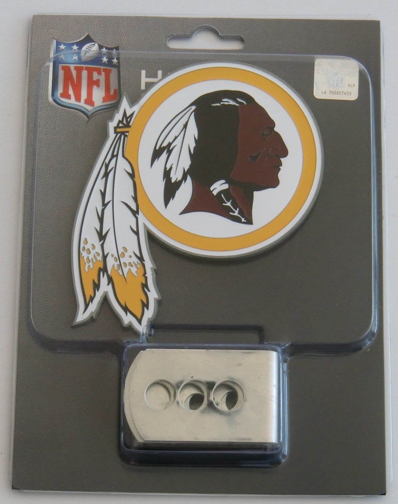 Washington Redskins 3-D Metal Hitch Cover (NFL Football)