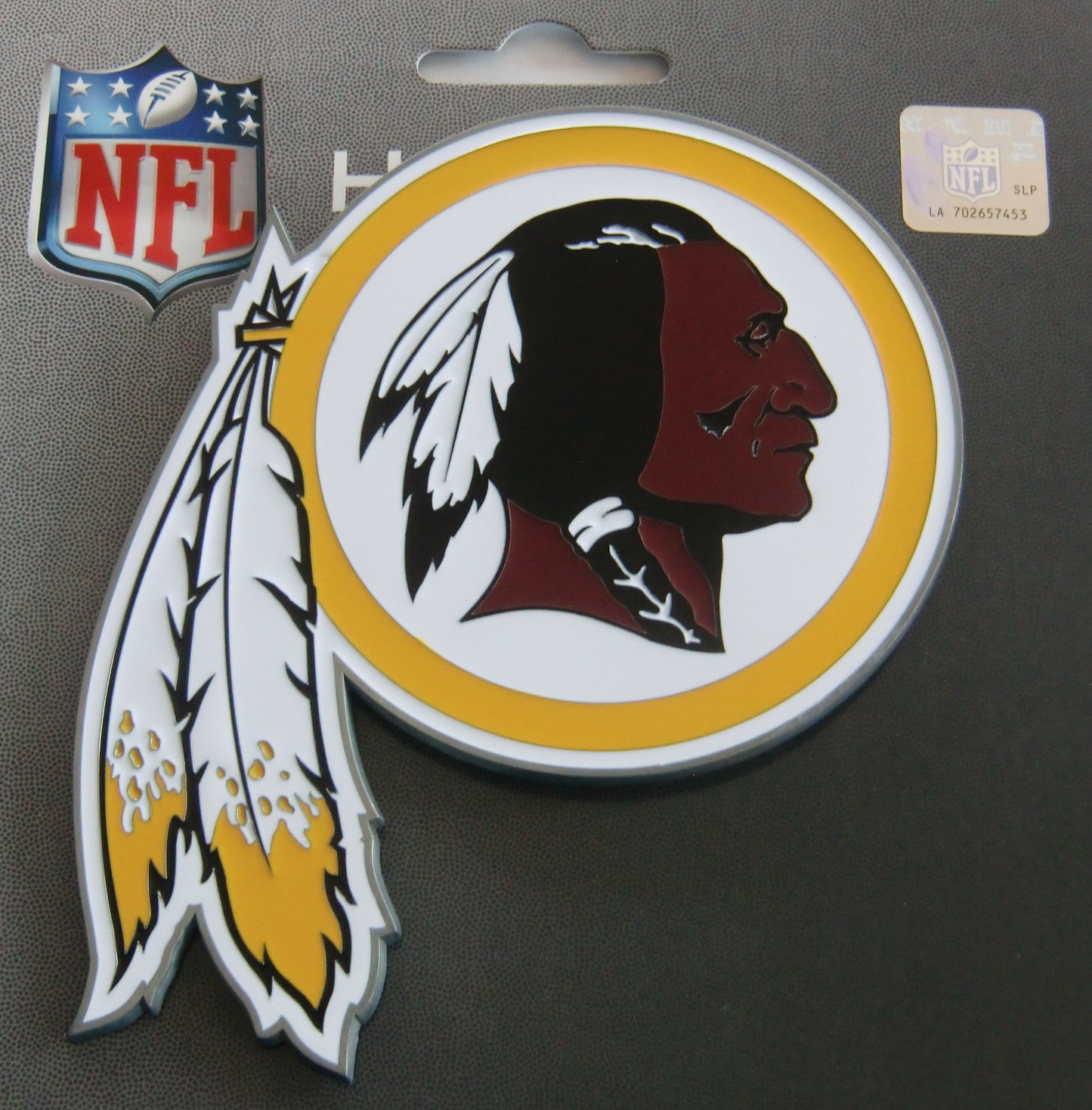 Washington Redskins 3-D Metal Hitch Cover (NFL Football)