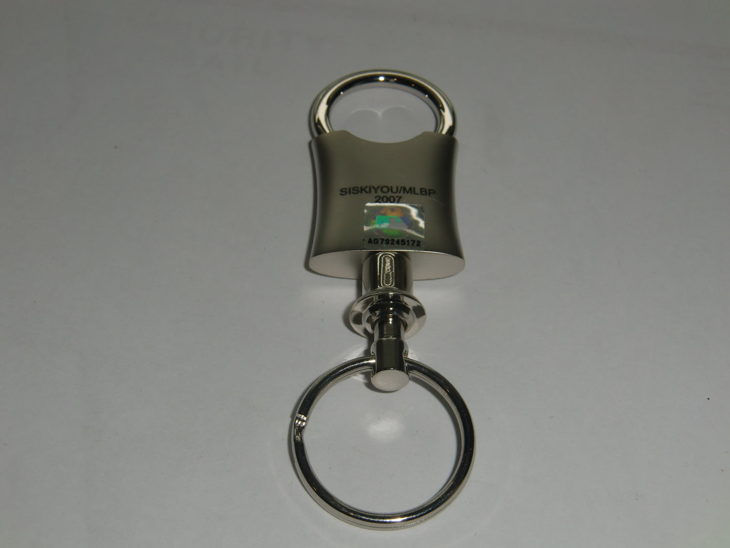 Philadelphia Phillies Valet Key Chain with Etched Team Logo MLB Baseball