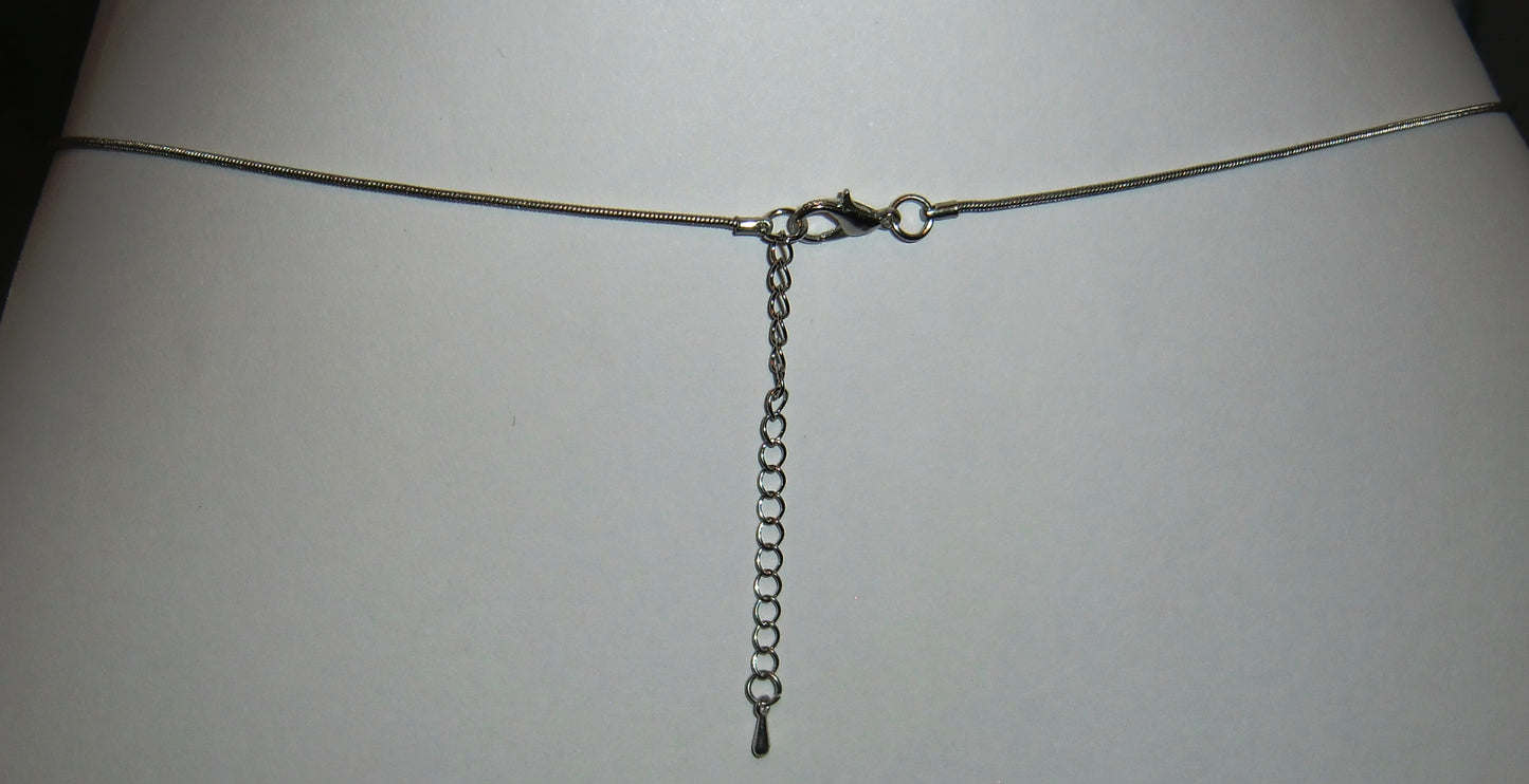 New York Yankees State Shape Charm w/ Team Logo Chain Necklace MLB Licensed Jewelry