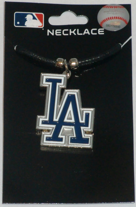 Los Angeles Dodgers Cord Necklace (MLB Baseball)