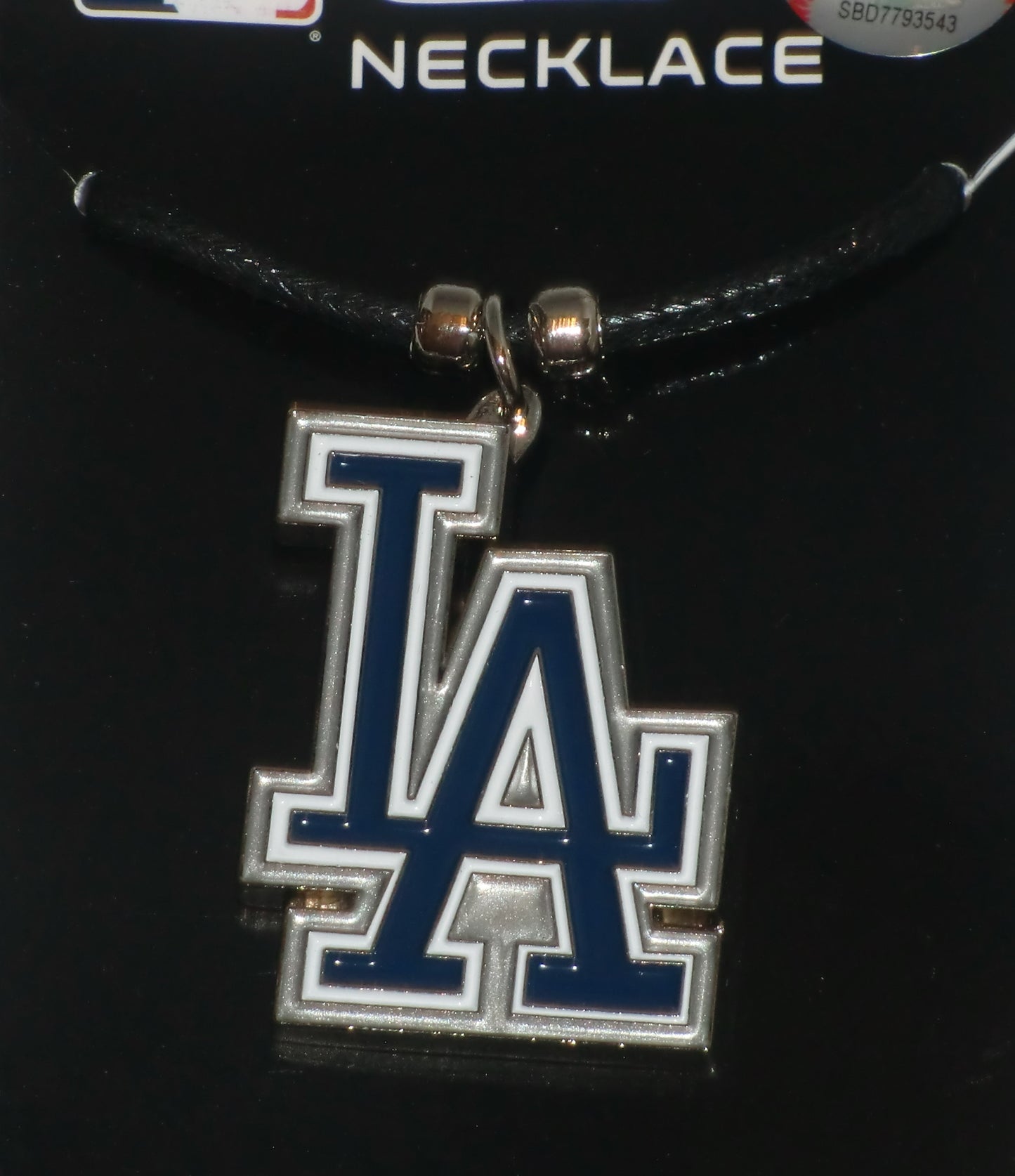 Los Angeles Dodgers Cord Necklace (MLB Baseball)