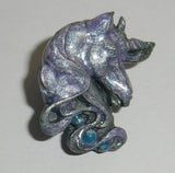 Mystical Unicorn Head Collector's Lapel Pin