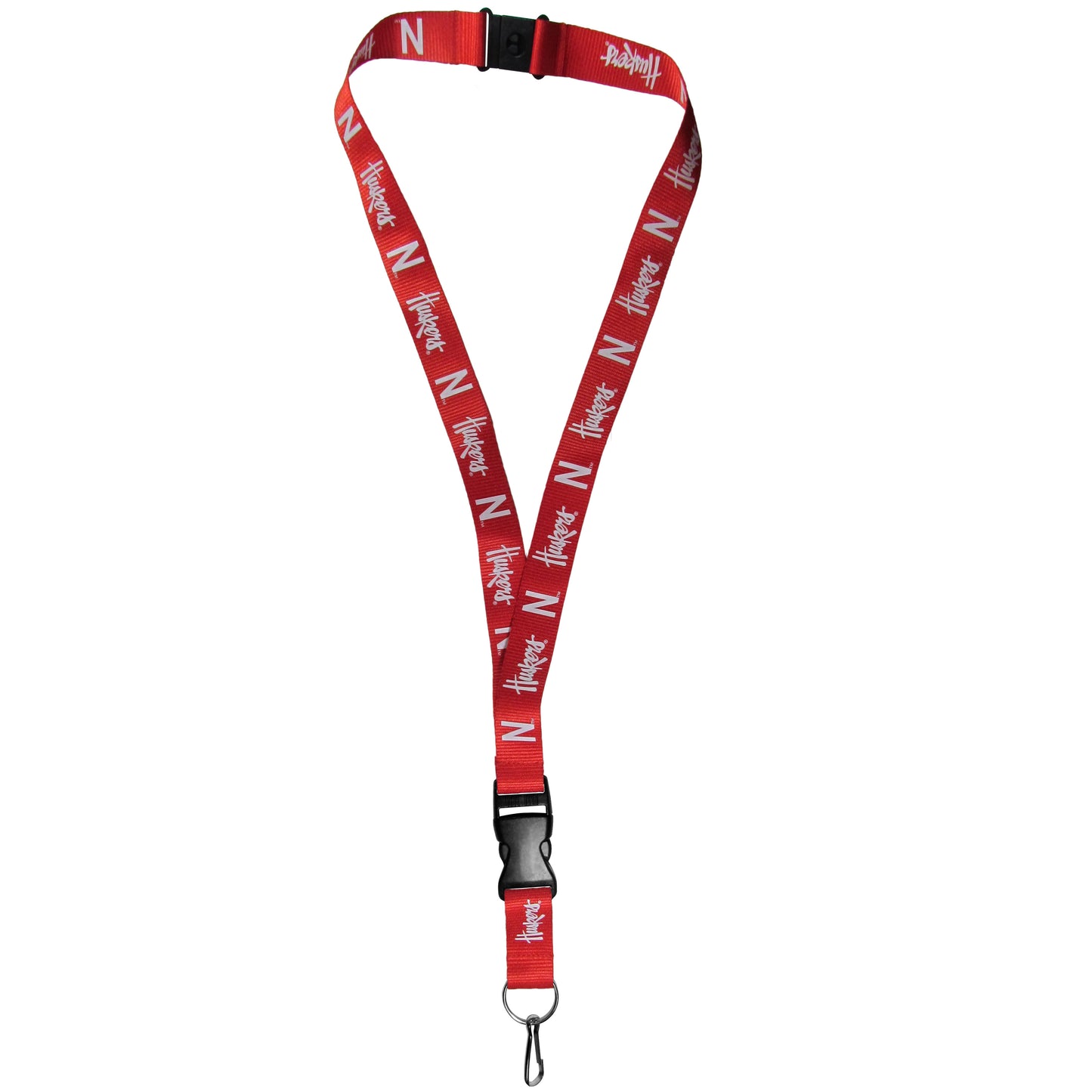 Nebraska Cornhuskers 21" Lanyard Key Chain (NCAA) Thin "N"